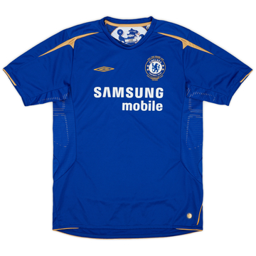 2005-06 Chelsea Centenary Home Shirt - 8/10 - (XL.Boys)