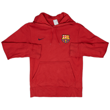 2009-10 Barcelona Nike Hooded Sweat Top - 9/10 - (S)