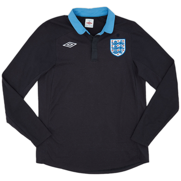 2011-12 England Away L/S Shirt - 7/10 - (M)
