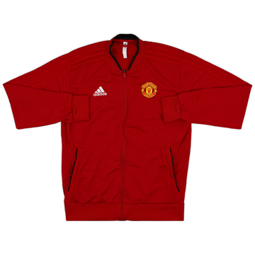 2019-20 Manchester United adidas Track Jacket - 9/10 - (L)