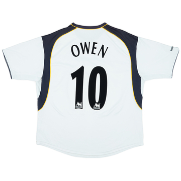 2001-03 Liverpool Away Shirt Owen #10 - 7/10 - (XXL)