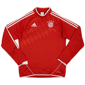 2013-14 Bayern Munich adidas 1/4 Zip Training Top - 8/10 - (M)