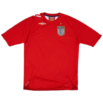 2006-08 England Away Shirt - 9/10 - (XL.Boys)