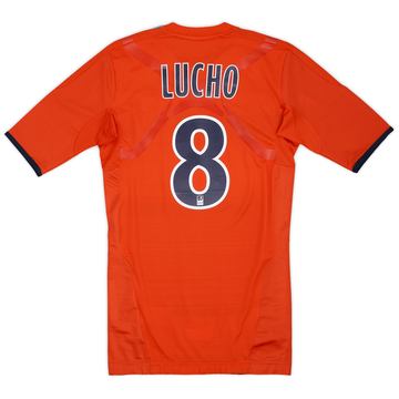 2011-12 Olympique Marseille Player Issue TechFit Third Shirt Lucho #8 - 9/10 - (M)