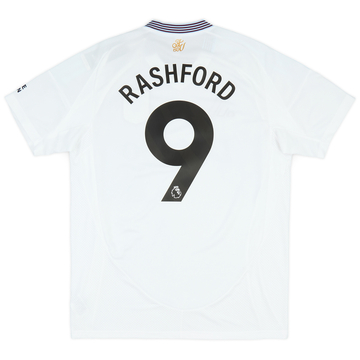 2024-25 Aston Villa Away Shirt Rashford #9