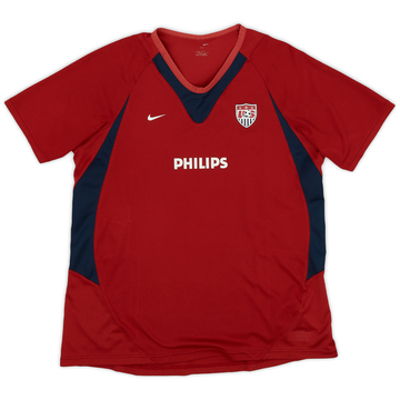 2005-06 USA Nike Training Shirt - 8/10 - (XL.Boys)