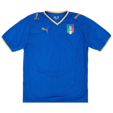 2007-08 Italy Home Shirt - 9/10 - (XL.Boys)