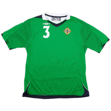 2006-08 Northern Ireland Home Shirt #3 - 6/10 - (XL.Boys)