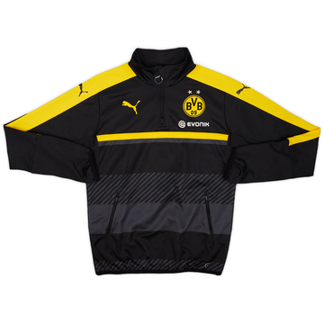 2016-17 Borussia Dortmund Puma 1/4 Zip Drill Top - 8/10 - (S)