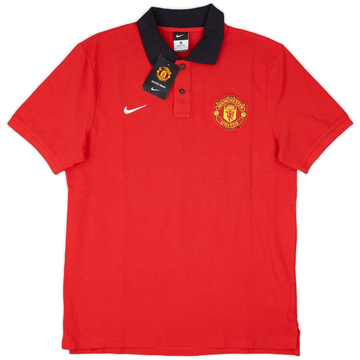 2013-14 Manchester United Nike Polo Shirt (XL)