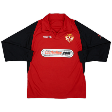 2011-12 Kettering Town Home L/S Shirt - 9/10 - (S)