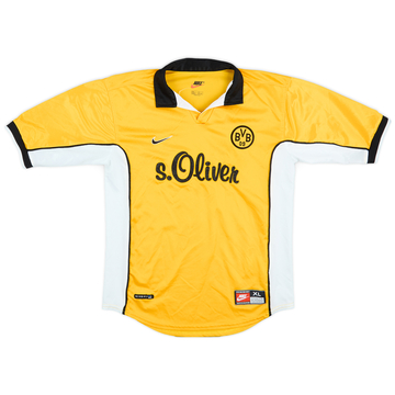 1998-00 Borussia Dortmund Home Shirt - 8/10 - (XL.Boys)