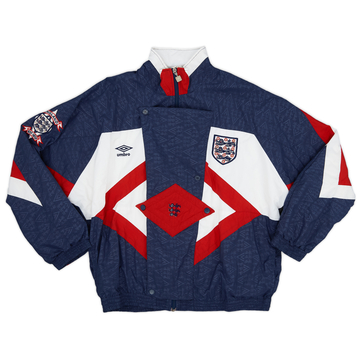 1990-92 England Umbro Track Jacket - 9/10 - (L)