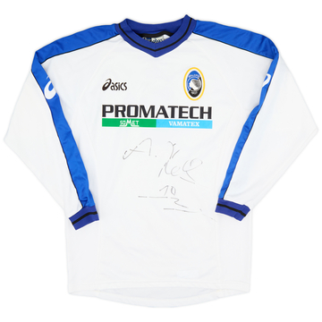 2002-03 Atalanta Signed Away L/S Shirt #5 - 8/10 - (S)