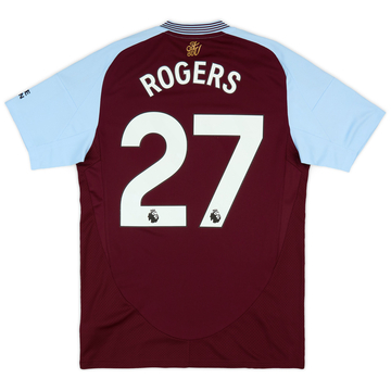 2024-25 Aston Villa Home Shirt Rogers #27