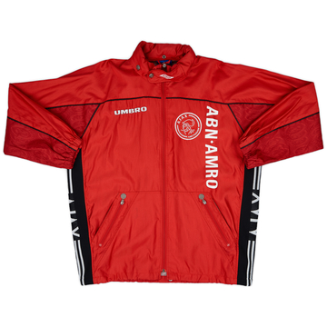 1995-96 Ajax Umbro Hooded Rain Jacket - 8/10 - (M)