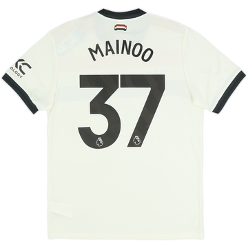 2024-25 Manchester United Authentic Third Shirt Mainoo #37 