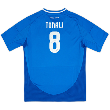 2024-25 Italy Home Shirt Tonali #8 (KIDS) 