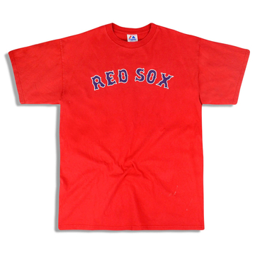 2004-07 Boston Red Sox Schilling #38 Majestic Tee XL