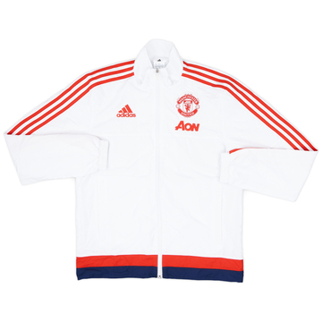 2015-16 Manchester United adidas Track Jacket - 9/10 - (S)