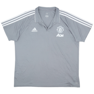 2017-18 Manchester United Polo Shirt - 9/10 - (XXL)