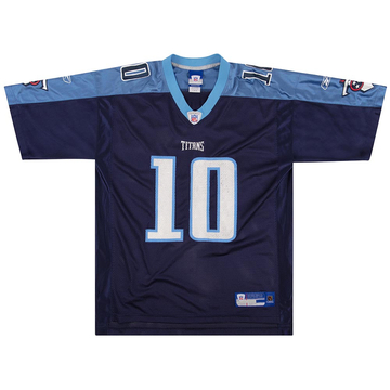 2006 Tennessee Titans Young #10 Reebok On Field Jersey (Home) M