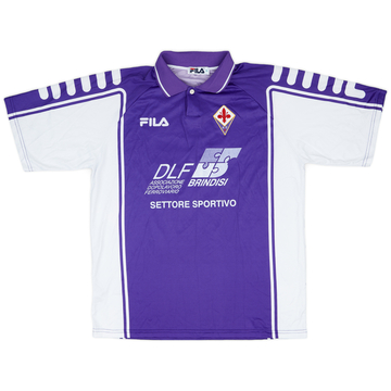 1999-00 Fiorentina Match Issue Home Shirt #15