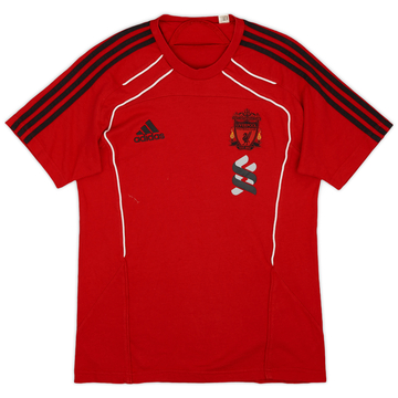 2010-11 Liverpool adidas Cotton Tee - 8/10 - (M)