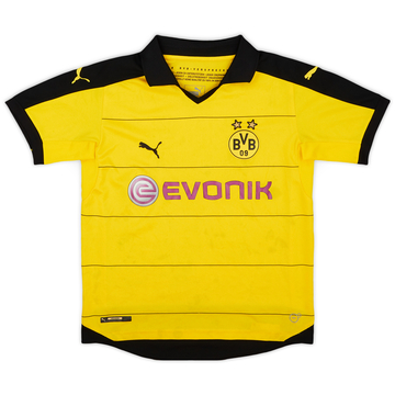 2015-16 Borussia Dortmund Home Shirt - 6/10 - (M.Boys)