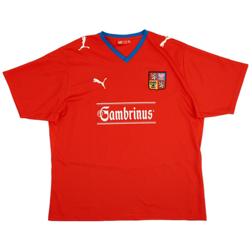 2008-09 Czech Republic Basic Home Shirt - 6/10 - (XXL)