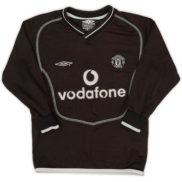 2000-02 Manchester United GK Shirt - 8/10 - (S.Boys)