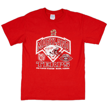 2002 Maryland Terrapins Orange Bowl Graphic Tee - 6/10 - (M)