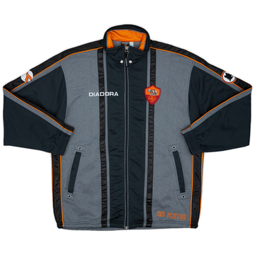 1999-00 Roma Diadora Track Jacket - 9/10 - (L)