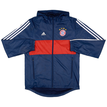 2017-18 Bayern Munich adidas Hooded Rain Jacket - 7/10 - (S)