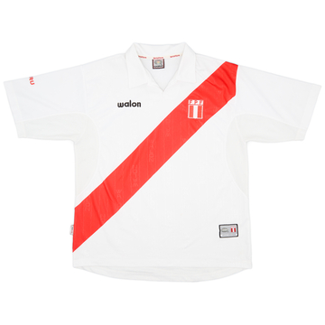 2002 Peru Home Shirt - 8/10 - (XL)