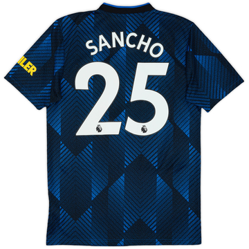 2021-22 Manchester United Third Shirt Sancho #25 - 10/10 - (S)
