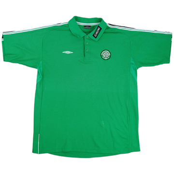 2000-01 Celtic Umbro Polo Shirt - 8/10 - (XL)