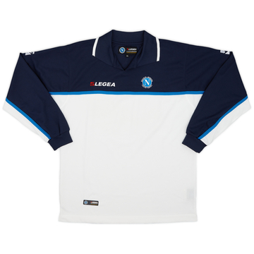 2003-04 Napoli Legea Polo L/S Shirt - 6/10 - (XL)
