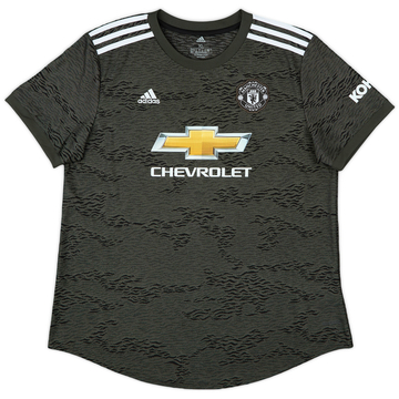 2020-21 Manchester United Away Shirt - 10/10 - (Women's XL)