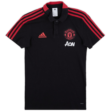 2018-19 Manchester United adidas Polo Shirt - 8/10 - (S)