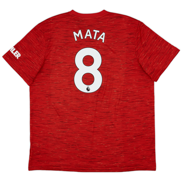 2020-21 Manchester United Home Shirt Mata #8 - 8/10 - (XXL)