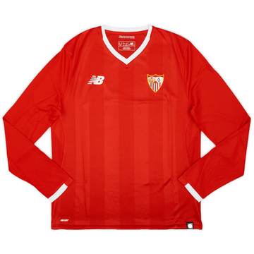 2017-18 Sevilla Away L/S Shirt - 10/10 - (M)