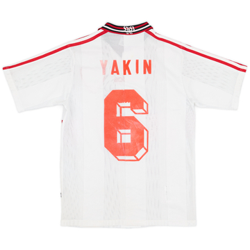1997-98 Stuttgart Home Shirt Yakin #6 - 5/10 - (XL.Boys)