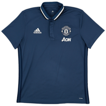 2016-17 Manchester United adidas Polo Shirt - 9/10 - (L)
