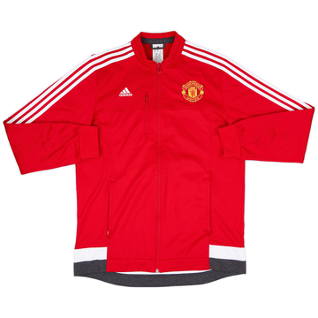 2015-16 Manchester United adidas Track Jacket - 7/10 - (L)