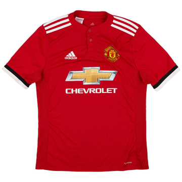 2017-18 Manchester United Home Shirt - 7/10 - (XL.Boys)