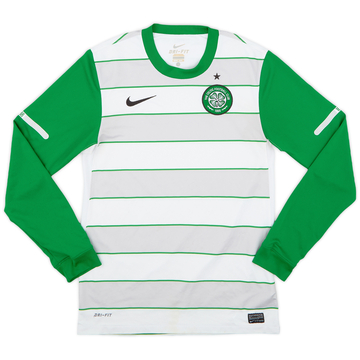 2011-12 Celtic Away L/S Shirt - 6/10 - (S)