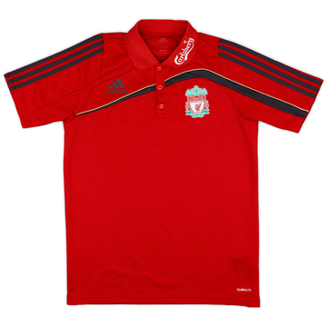 2009-10 Liverpool adidas Polo Shirt - 9/10 - (M/L)