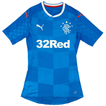 2016-18 Rangers Player Issue Home Shirt - 10/10 - (M)