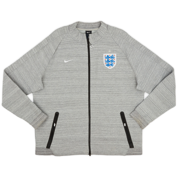 2014-15 England Nike Zipped Sweat Top - 9/10 - (XXL)
